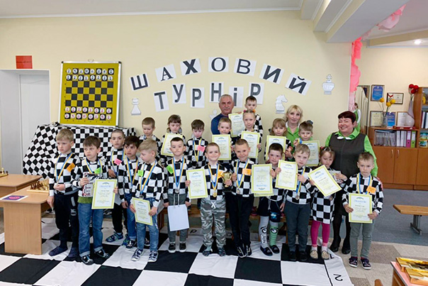 Турнір з шахів у ДНЗ «Тополька»
