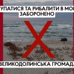 Заборонено купатися в морі