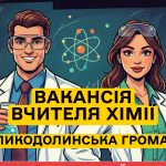 Вакансія вчителя хімії