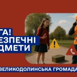 Будь уважним! Невідомий предмет може бути небезпечним!